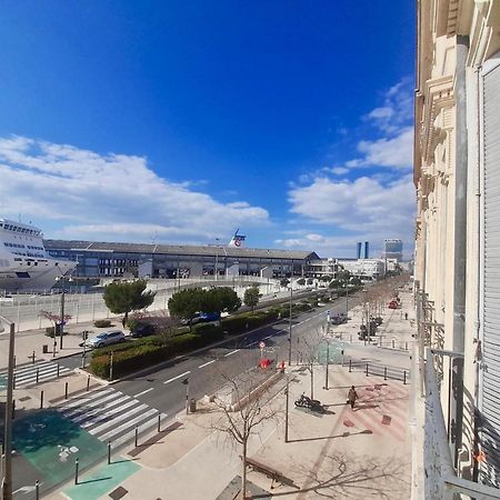 Spacieux Et Lumineux Appartement Vue Mer Joliette Марсель Екстер'єр фото